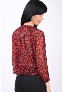 Bluza Dama Finteks Collection Rolinda Black/Red